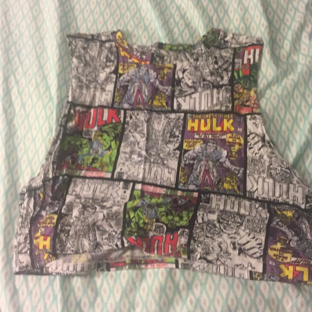 Marvel crop top
